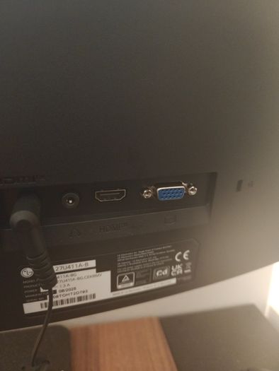 LG 27" monitor 120hz