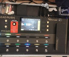 Headrush Prime + case + wah + decksaver