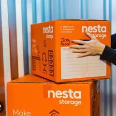 40 boxes for moving - used once