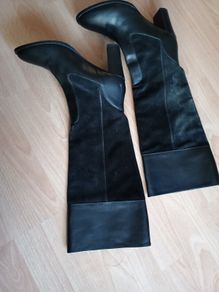 Brand new Hobbs genuine leather black boots