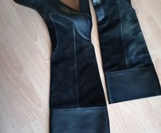 Brand new Hobbs genuine leather black boots