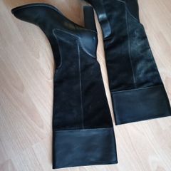 Brand new Hobbs genuine leather black boots