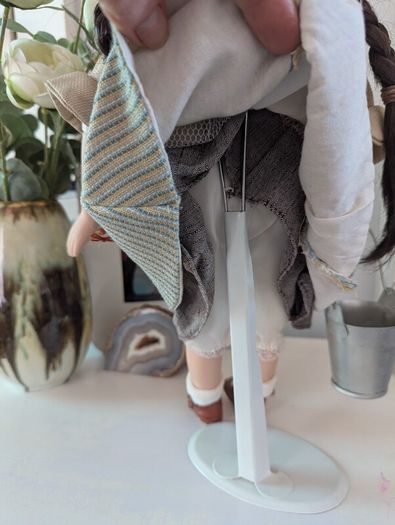 antique porcelain country girl