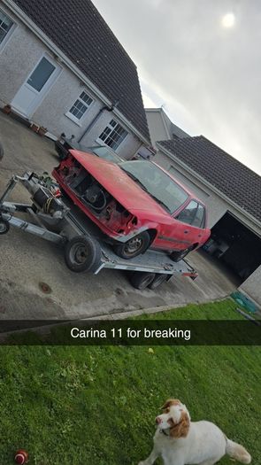 toyota carina 11 breaking