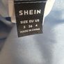 Ladies  Blue Chiffon mini dress Image 5
