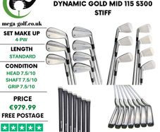 Taylormade P770 2024 Irons / 4-Pw / Dynamic Gold Mid 115 S300 Stiff