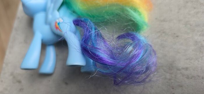 Rainbow Dash Reboot Brushable 3 inch G4 My Little Pony 2016