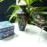 Vintage Chinese Cloisonne and Enamel Collection. Vase, Bowl and Trinket Box Image 10