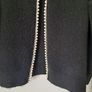Monsoon black cardigan with pearl detail size XL, UK 14/16 Image 4