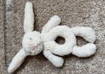 Bashful Bunny Ring Rattle in Cream for newborn, toddler, kids