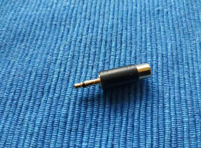 3.5mm Stereo Plug to RCA Jack Adaptor, Gold Plated
