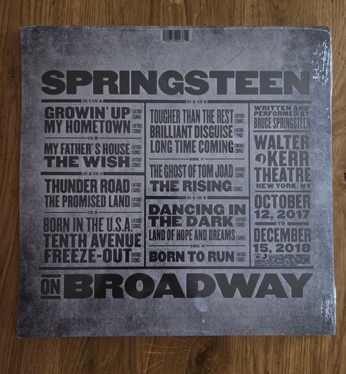 Bruce Springsteen "Springsteen On Broadway" 4x Sealed Vinyl Album Box Set