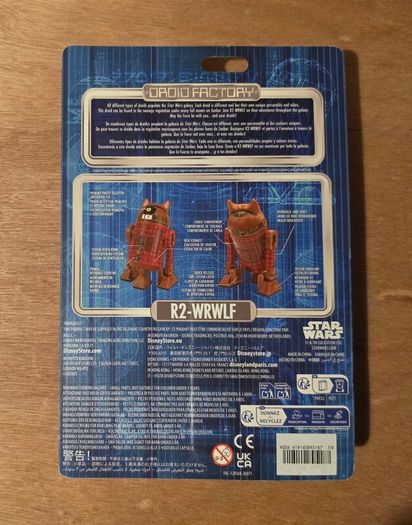 Star Wars R2- WRWLF Droid 3.75 " Scale New & Unopened