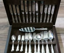 Antique Cutlery Set Sheffield
