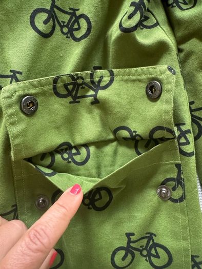 Duns Sweden Organic Green Cotton bicycle coat 158
