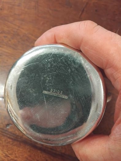 Monarchy Plate Pair of Jugs