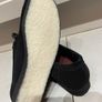 womens shoes Clarks WALLABEE BLACK SUEDE size 5 brand new Image 8