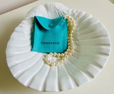 Tiffany & Co Sybil Connolly Shell Dish Carrigaline Ireland Porcelain 18cm