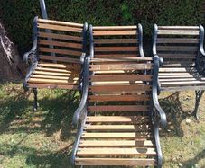 Cast Iron Chairs