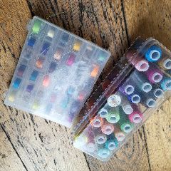 Threads and bobbins for sewing machine