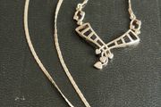 silver necklace
