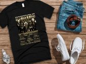 Scorpions 55th Anniversary 1965 - 2020 Memories T Shirt