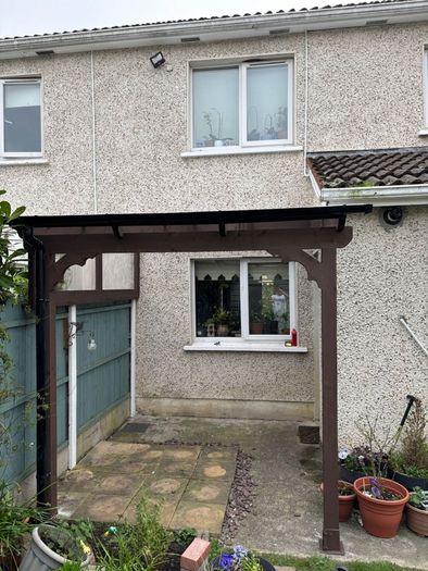 building pergola ,extension, side entry