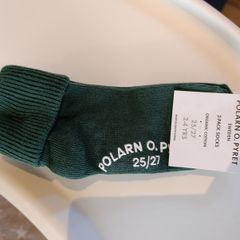Polarn o pyret EUR 25-27 2-pack sea green toddler socks