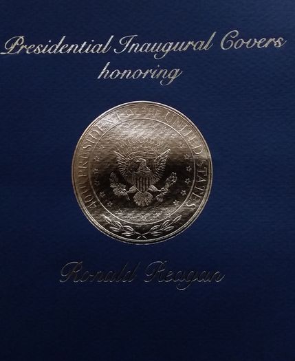 USA Stamps : 1981 Presidential Inaugural Covers Honoring Ronald Reagan - Souvenir Folder