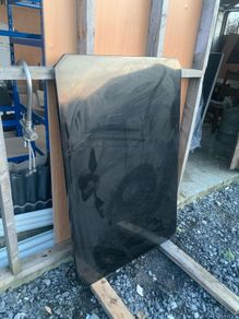 Black marble slab