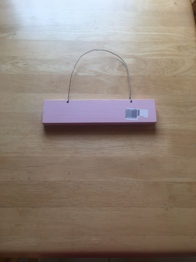 Sign (9inches wide)