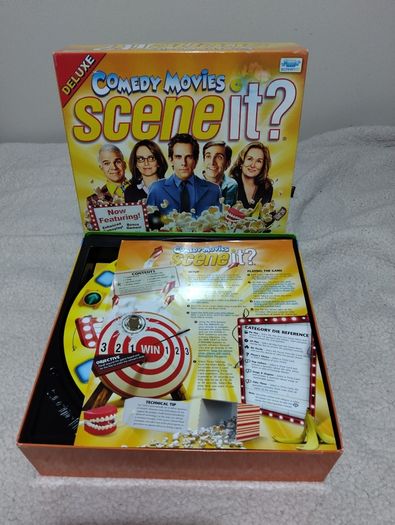 Scene It? Comedy Movies DELUXE EDITION The DVD Board Game