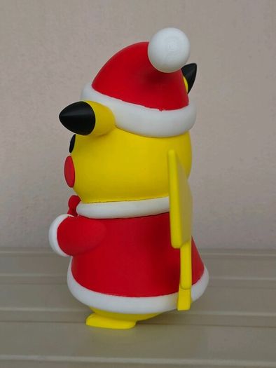 Christmas Pikachu  3D Printed Collectible | 22 cm