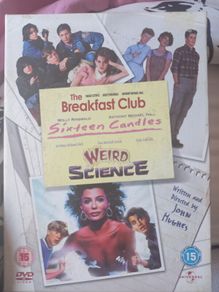 John Hughes Dvd Boxset Collection Breakfast Club Weird Science Sixteen Candles 80's comedy