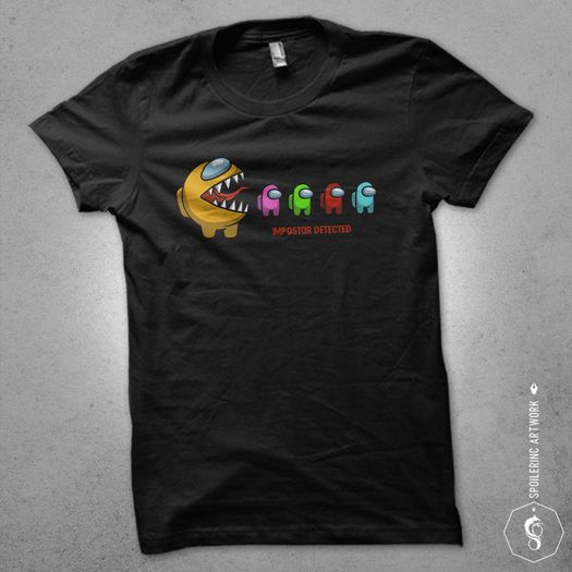 Among us gaming t-shirts for adults and kids imposter t-shirts