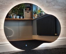 LED Bathroom Mirror 100x75cm Made in EU