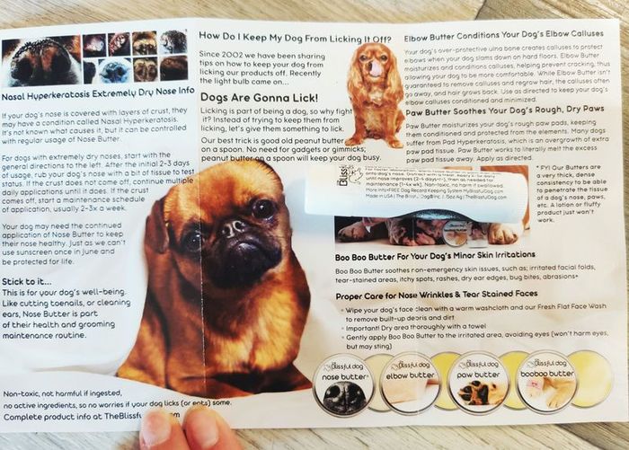 Dog nose balm