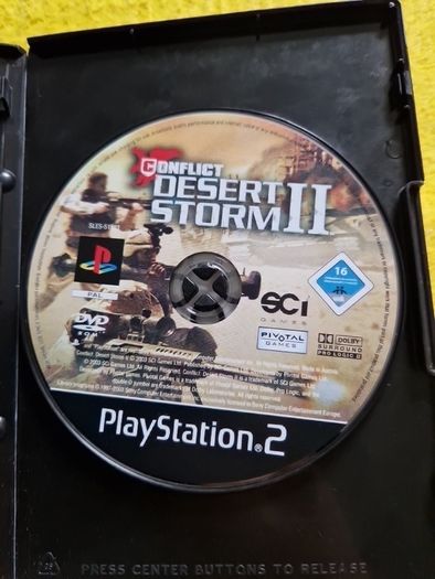 Conflict Desert Storm II 2  PlayStation2 Ps2 games Original