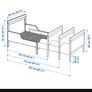 IKEA SUNDVIK Extendable Children's Bed plus IKEA OMSINT Pocket Sprung Mattress Image 7