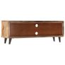 TV Cabinet 118x30x40 cm Solid Mango Wood Image 4