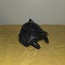 Vintage hand carved wooden Turtle trinket box Image 2