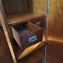 Matching Pair of Original Art Deco Walnut Wardrobes 1930s Image 5
