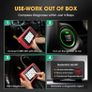 LAUNCH CRP123x OBD2 Scanner Car Diagnostic Tool for ABS SRS Transmission Engine Diagnostic, with 7 Service Functions, Lifetime Free Update, Auto VIN, Battery Test Image 5