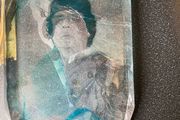 Colonel Muammar Gaddafi Plaque