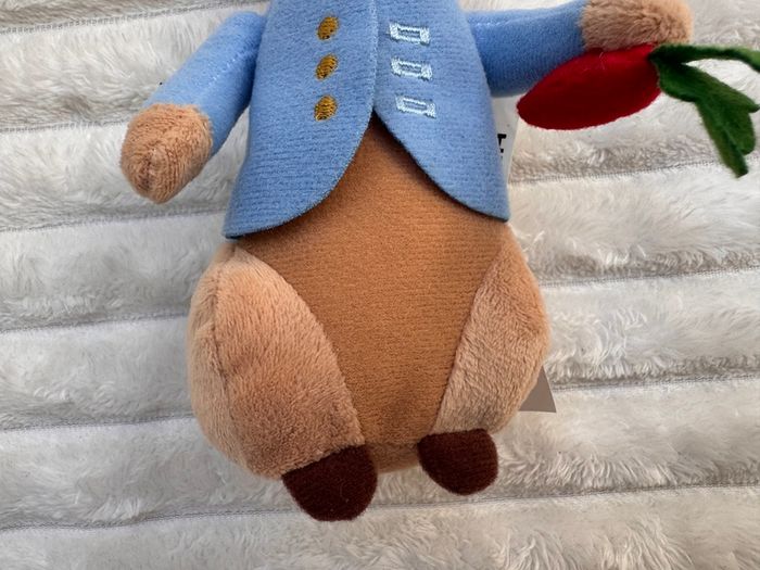 The World Of Beatrix Potter Soft Plush Bunny Peter Rabbit with Carrot approx. 15 cm. Used Please see photos