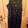 Beautiful black and gold Creton dress Image 4