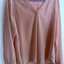 J Crew silk long sleeve blouse Image 3