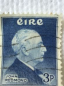 1957 Irish Stamp - John Redmond