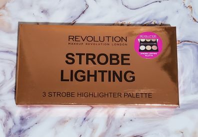 Makeup Revolution Strobe Lighting Highlighter Palette - New