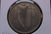 Irish Free State Silver Half Crown (1931) Rare Year!